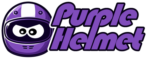 Purple Helmet