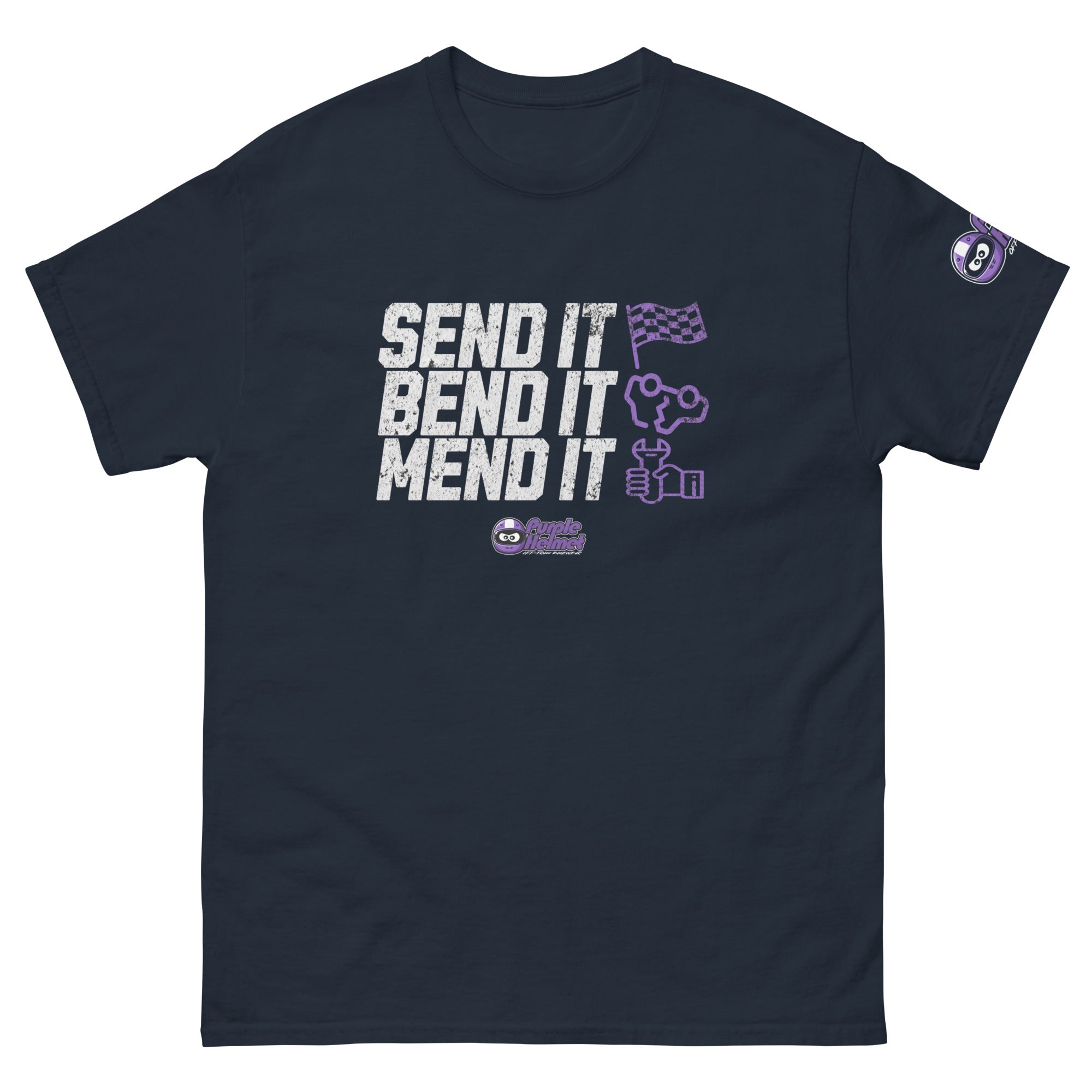 Send it, Bend it, Mend it! | Off track Racewear | Unisex classic tee ...
